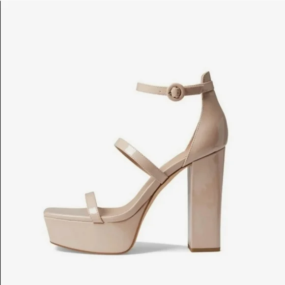 Marc Fisher LTD Frita High Heels Light Natural Nude - Picture 2 of 16